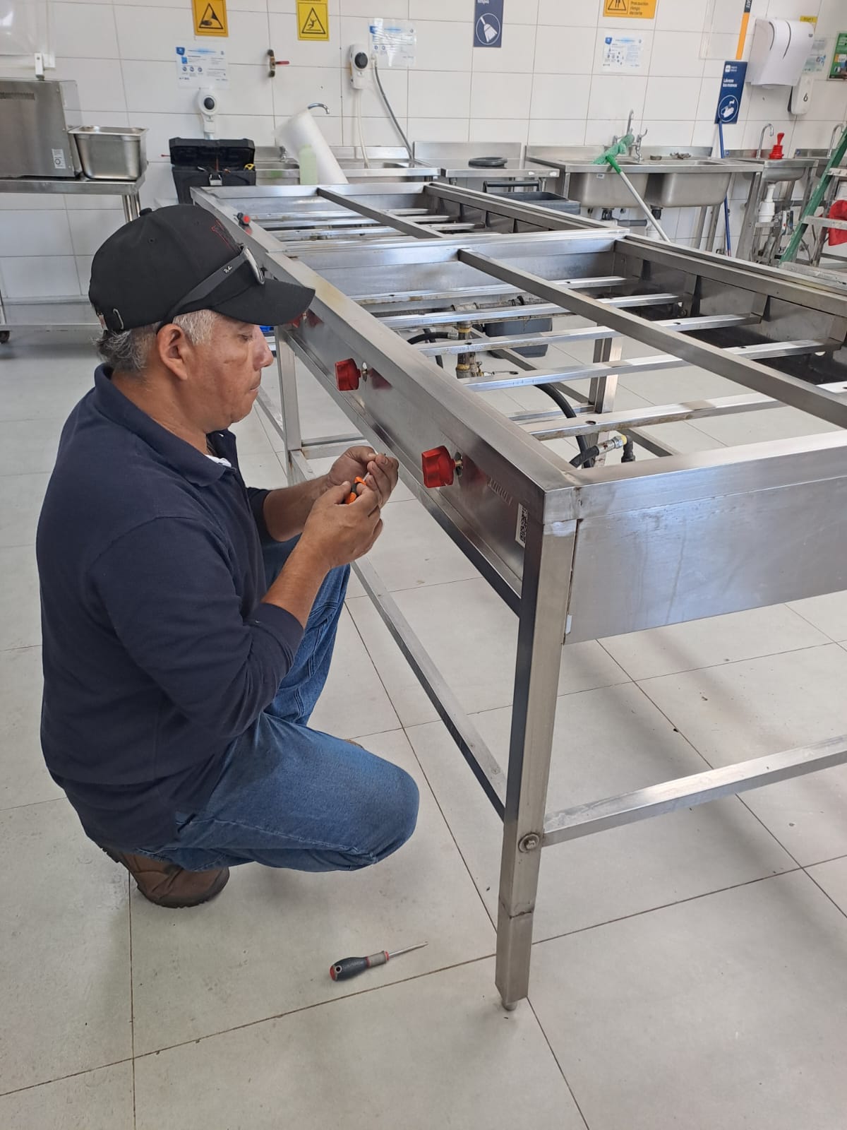 Mantención de cocinas industriales